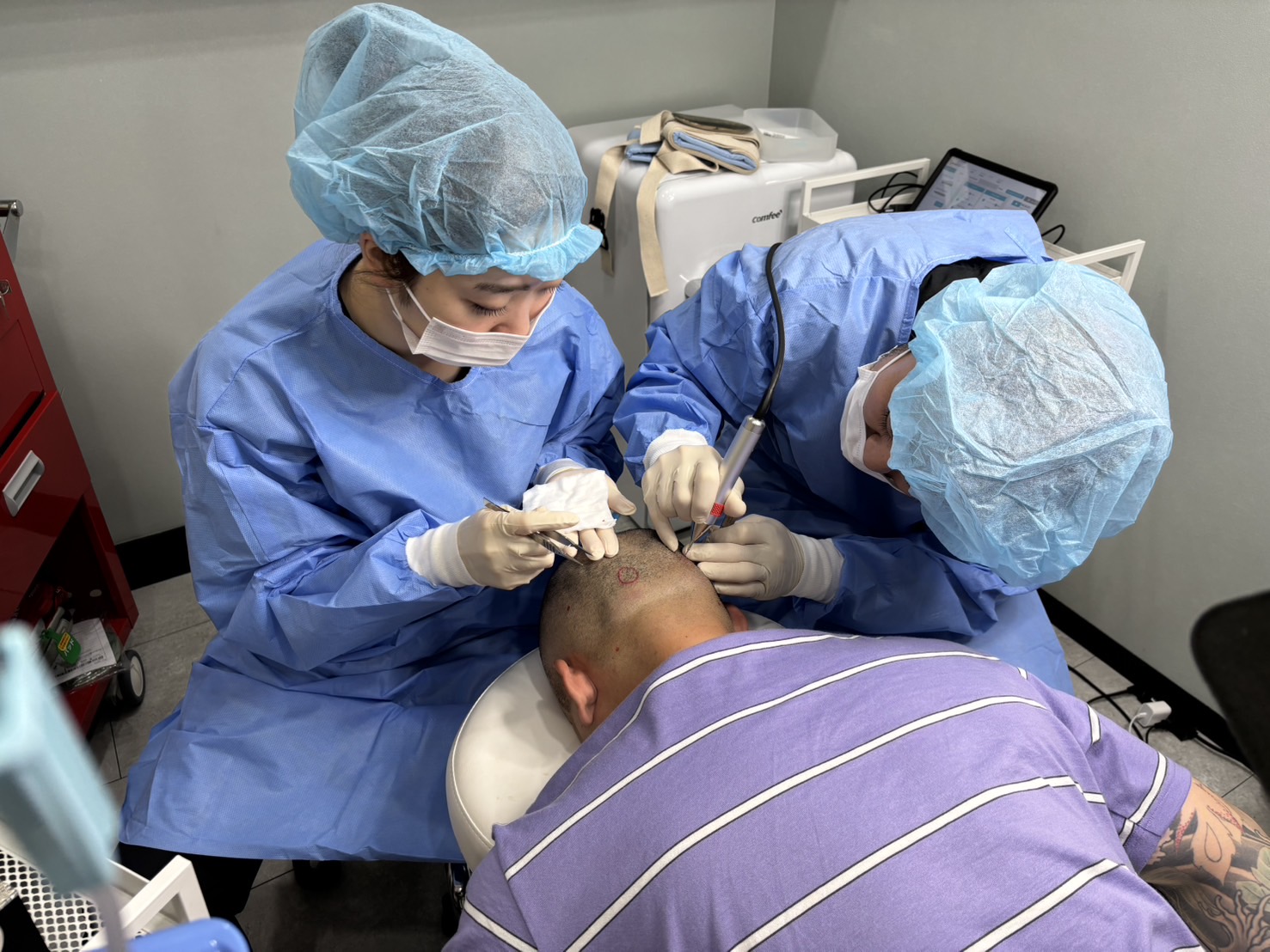 自院オペ室での実施と衛生・感染対策